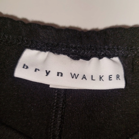 Bryn Walker Black Pull On Straight Leg Pants 2X New - Picture 2 of 6